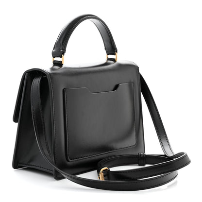 Off-White Calfskin Jitney 1.4 Top Handle Bag Black 3 of 13