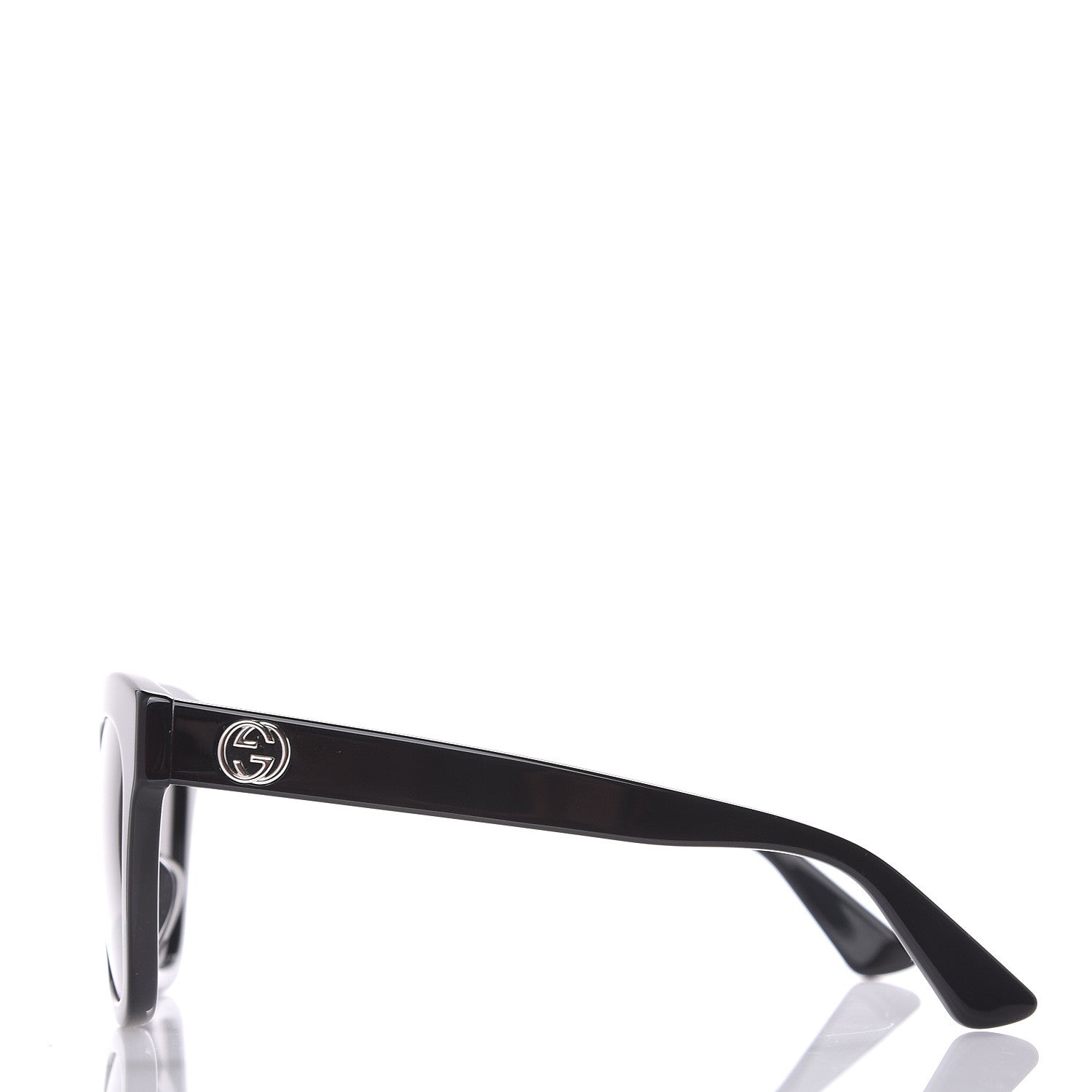 Gucci Acetate Square Frame Sunglasses GG0029SA Black 2 of 7