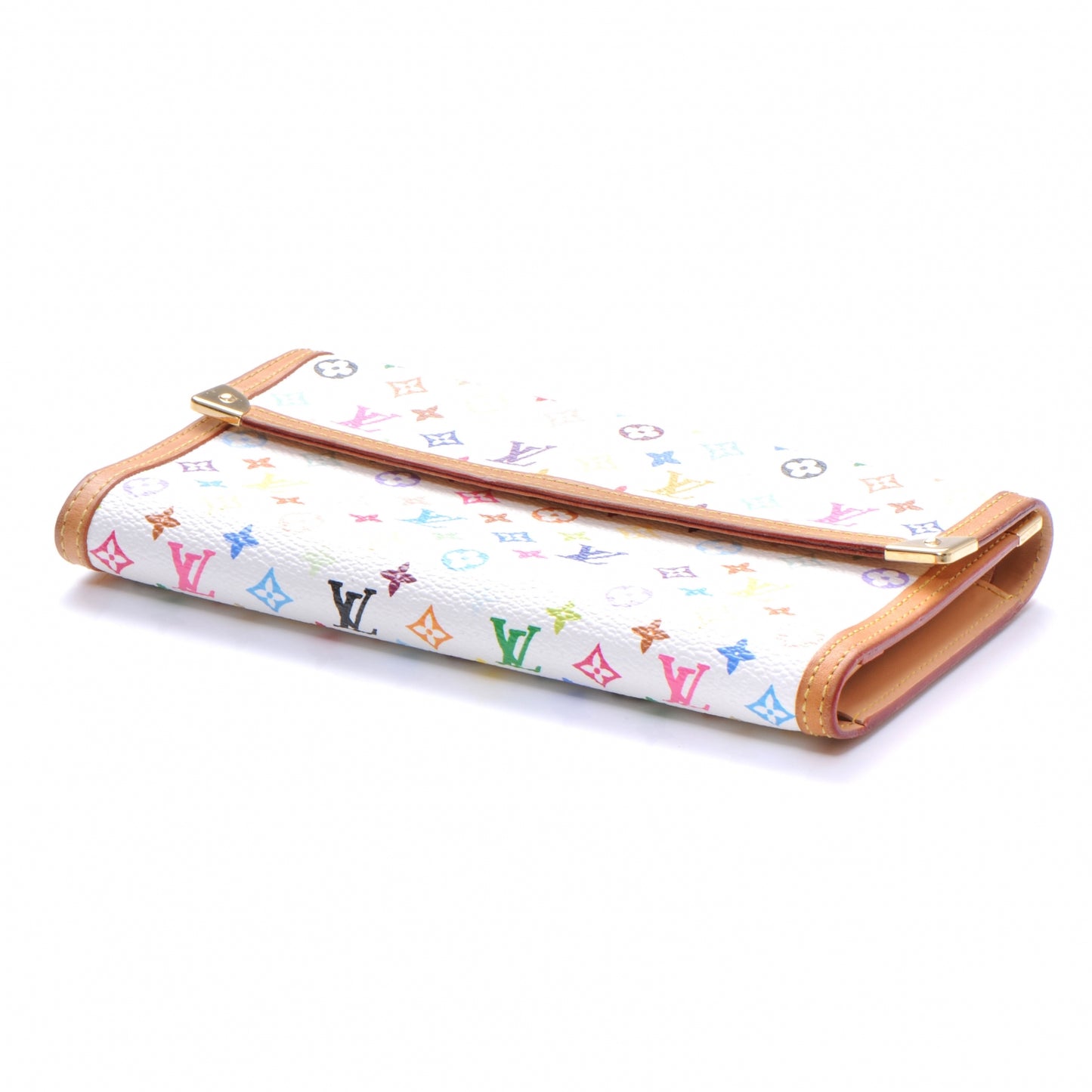 Monogram Multicolor Porte Tresor International Wallet White