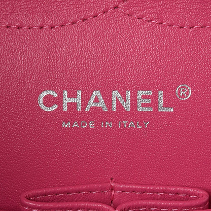 Chanel Patent Quilted Jumbo Double Flap Pink 6 of 11