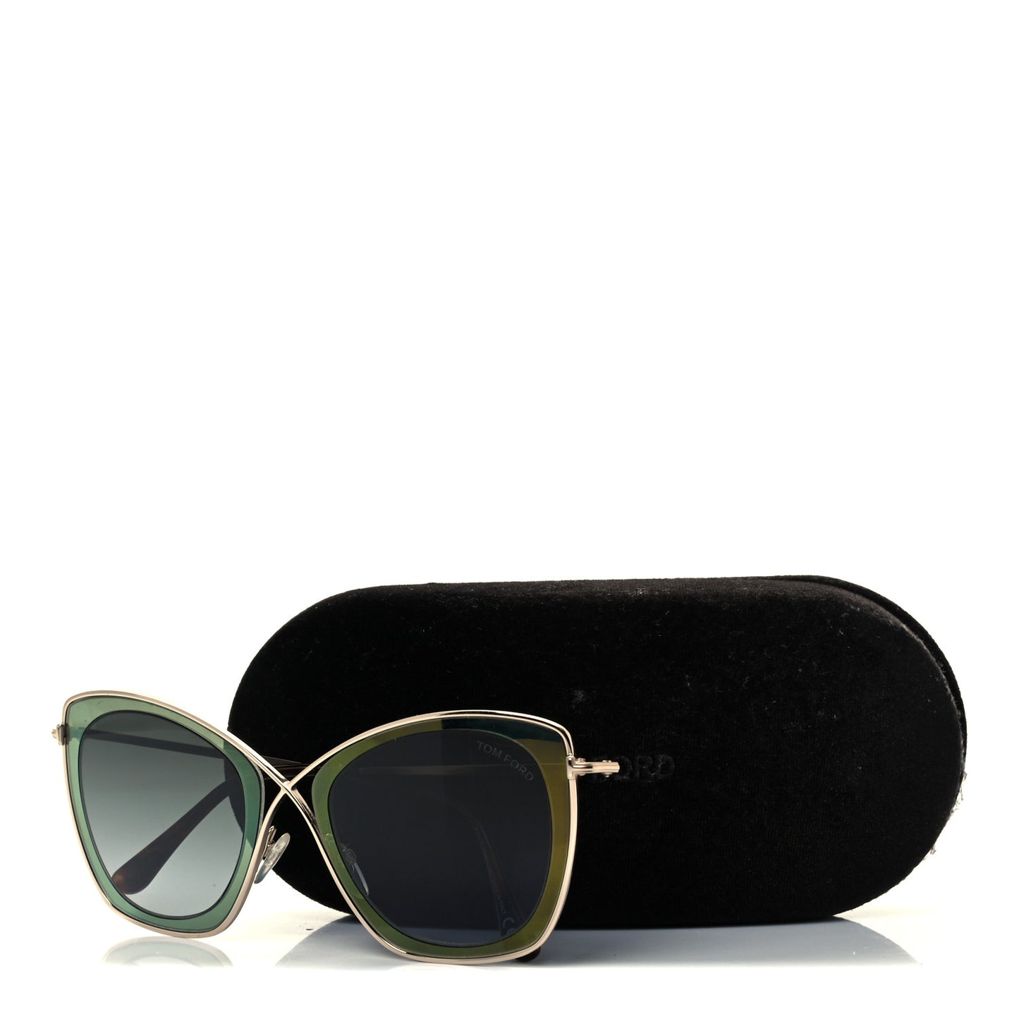 India TF605 Sunglasses Green