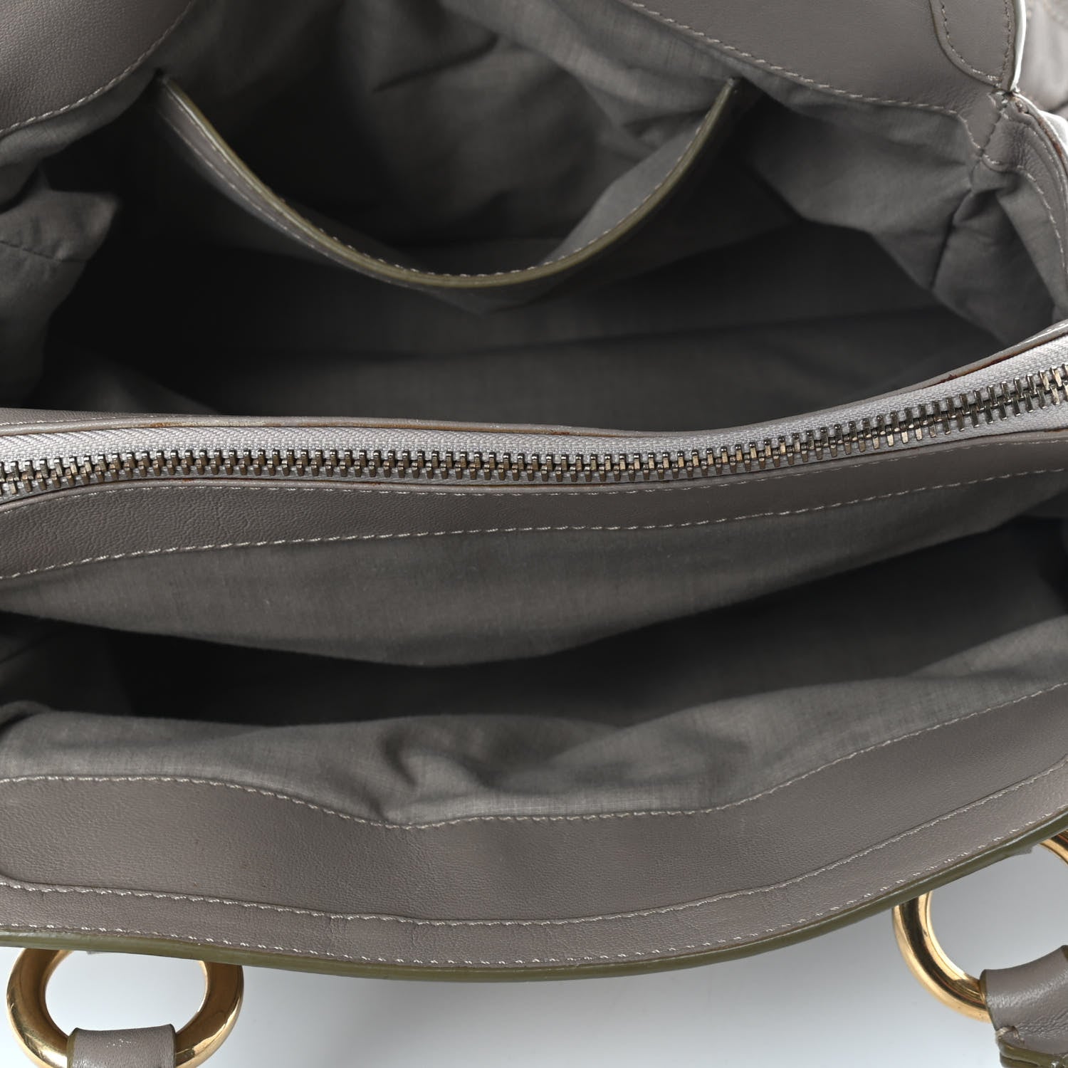 Marc Jacobs Calfskin Quilted Alyona Grey 4 of 8