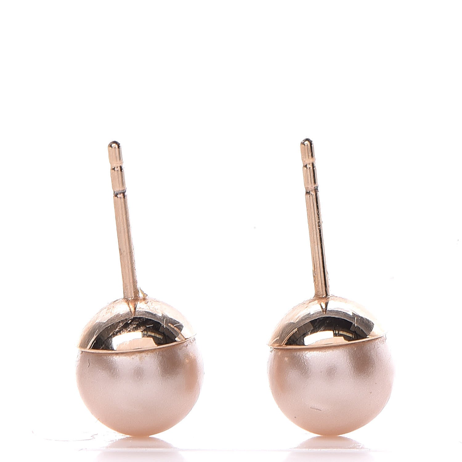 Christian Dior Pearl Mise En Dior Tribal Earrings Pink 4 of 5