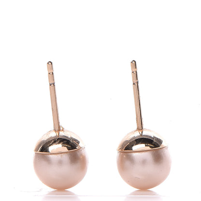 Christian Dior Pearl Mise En Dior Tribal Earrings Pink 4 of 5