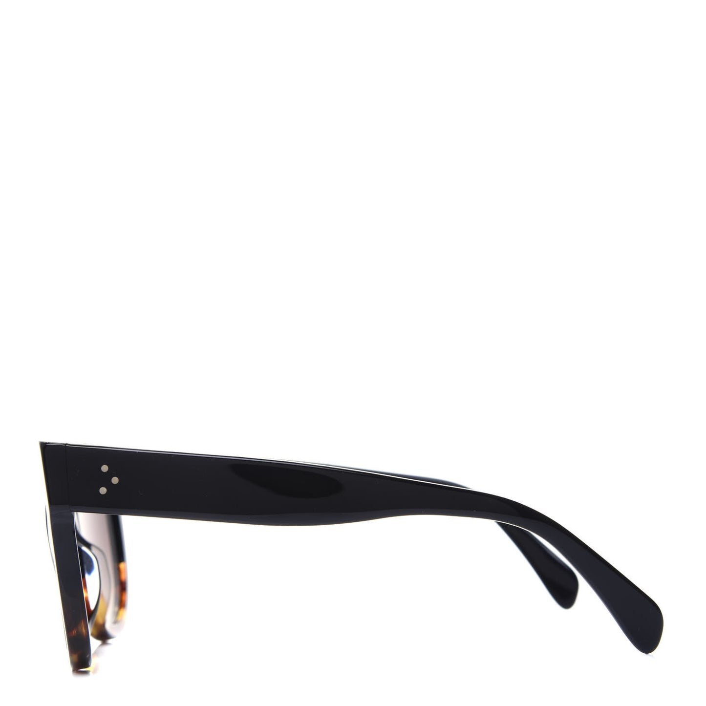 Acetate Aviator Sunglasses CL 40001I Black Havana