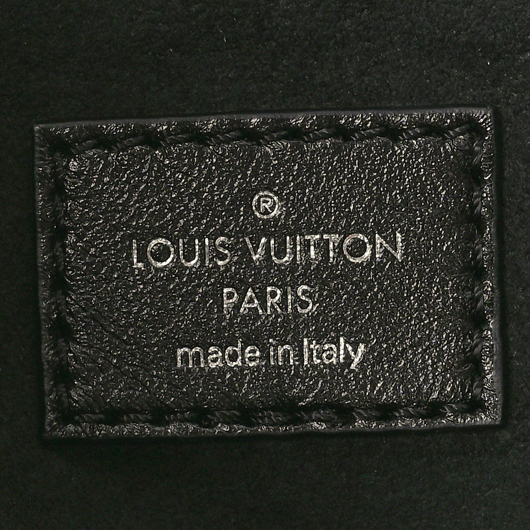 Louis Vuitton Lambskin CarryAll Cargo Vibe PM Black 6 of 10