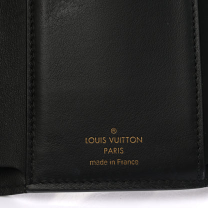 Louis Vuitton Taurillon Embellished Capucines Compact Wallet Black 6 of 7