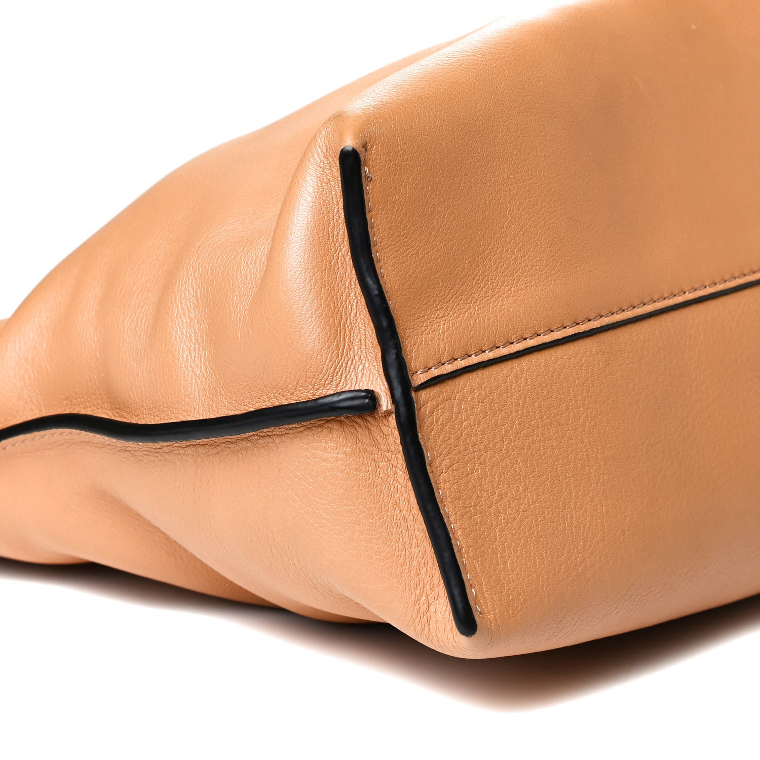Loewe Nappa Flamenco Knot Clutch Warm Desert 13 of 23