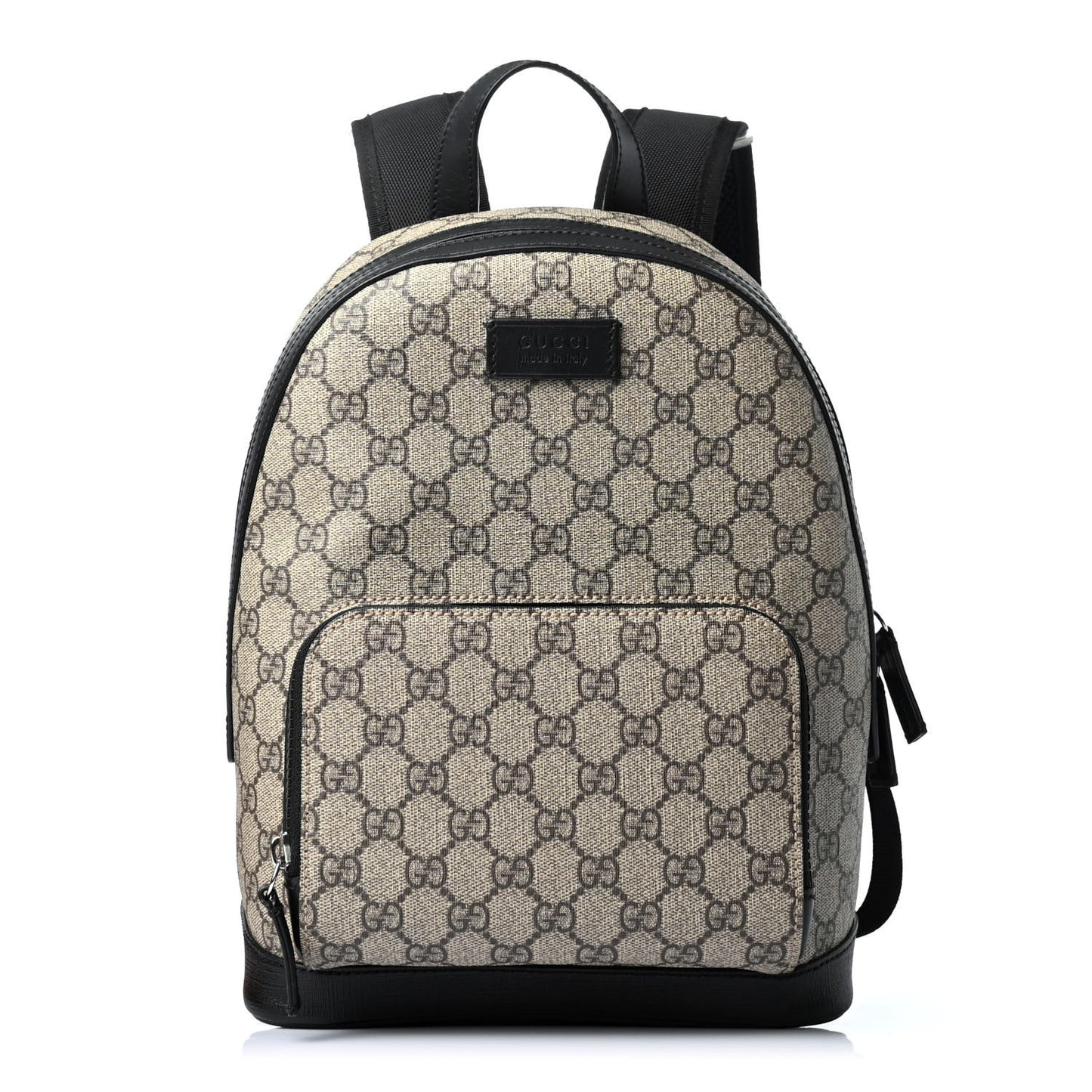 GG Supreme Monogram Small Eden Day Backpack Black