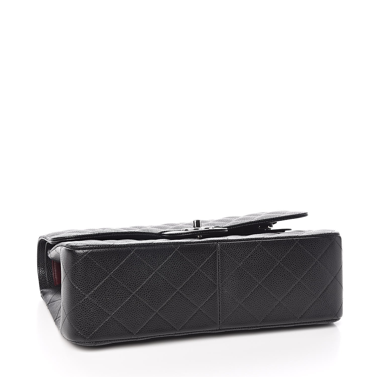 Chanel Caviar Quilted Jumbo Double Flap Black 4 of 11