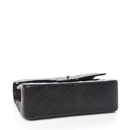 Chanel Caviar Quilted Jumbo Double Flap Black 4 of 11