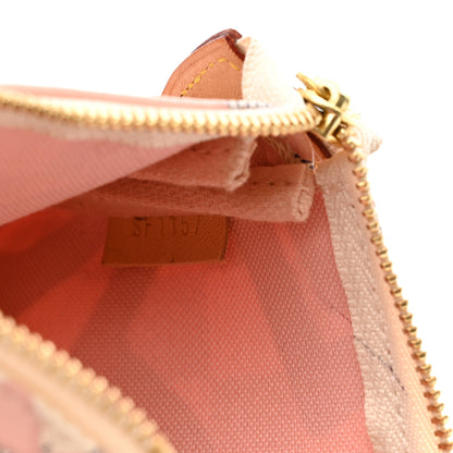 Louis Vuitton Damier Azur Tahitienne Mini Pochette Accessories 6 of 8