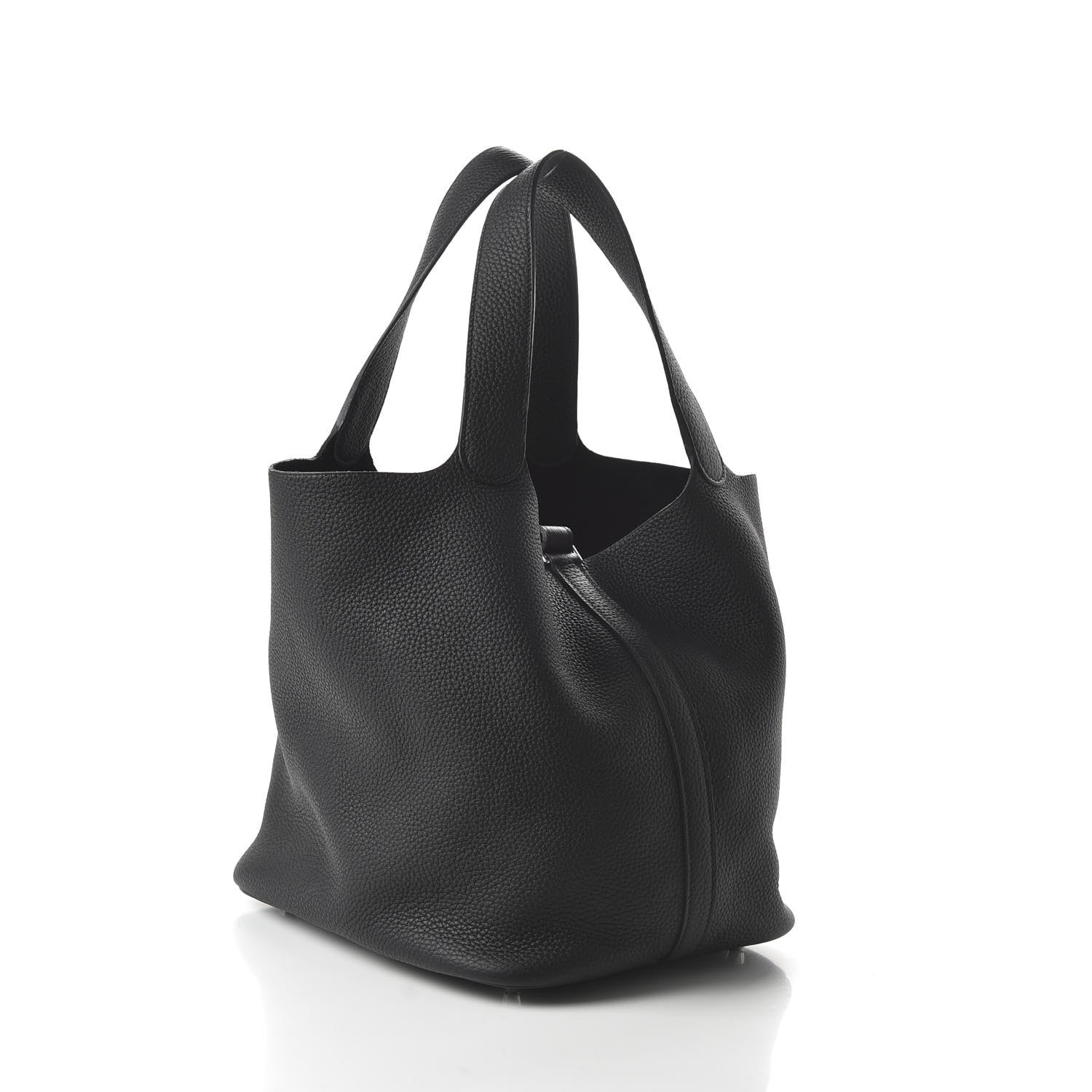 Hermes Taurillon Clemence Picotin Lock 26 GM Black 3 of 10