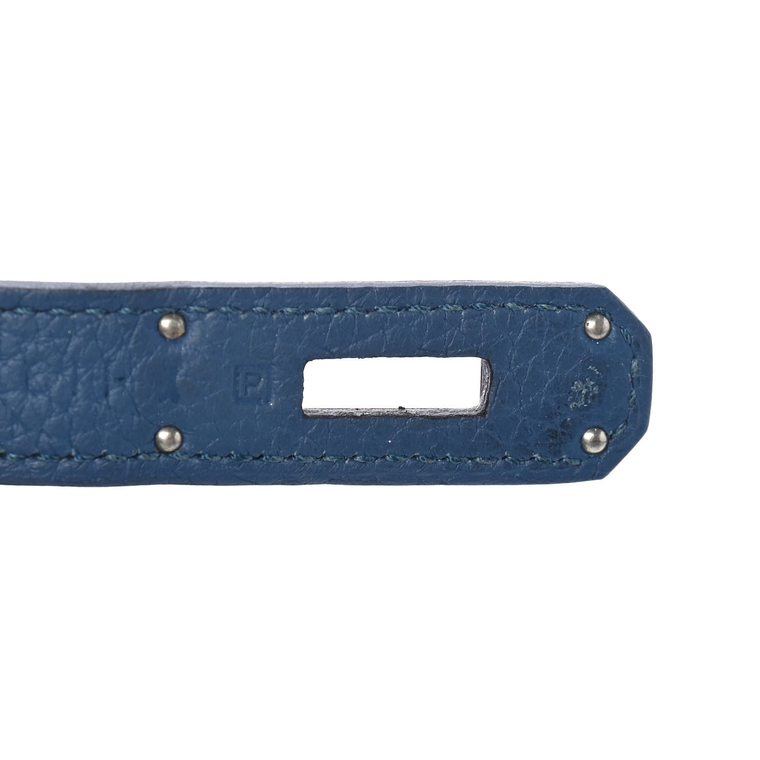 Hermes Taurillon Clemence Birkin 35 Bleu Thalassa 7 of 10