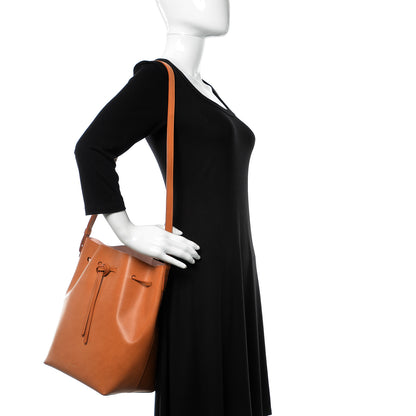 Mansur Gavriel Vegetable Tanned Calfskin Bucket Bag Cammello Rosa 2 of 11