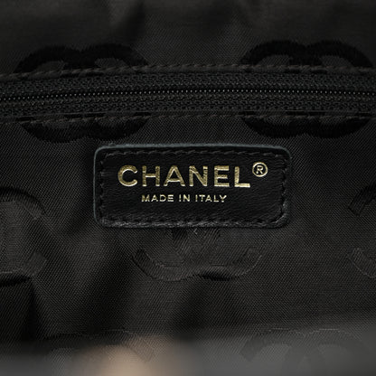 Chanel Calfskin Wild Stitch Medium Tote Black 6 of 11
