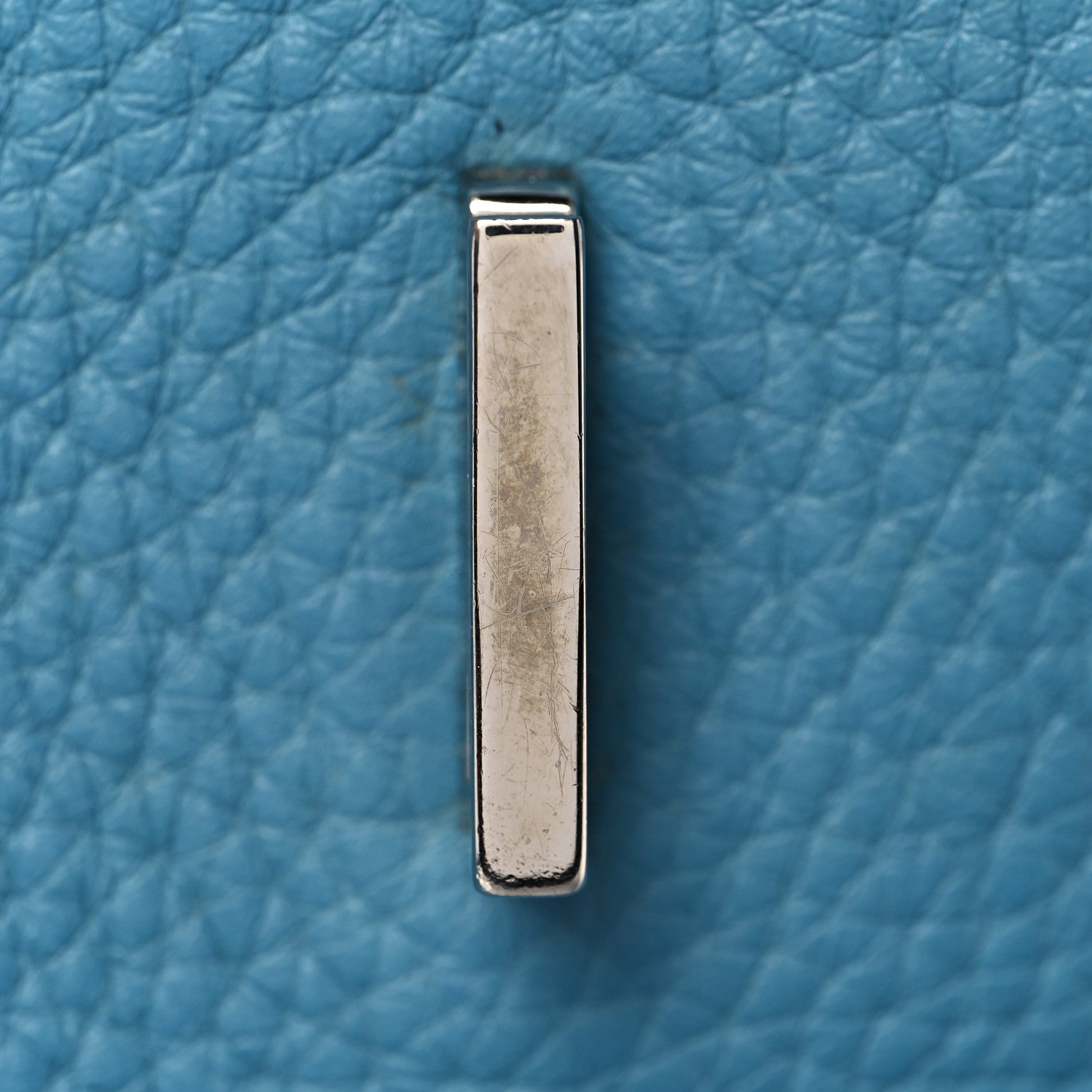 Hermes Taurillon Clemence Birkin 35 Blue Jean 27 of 47