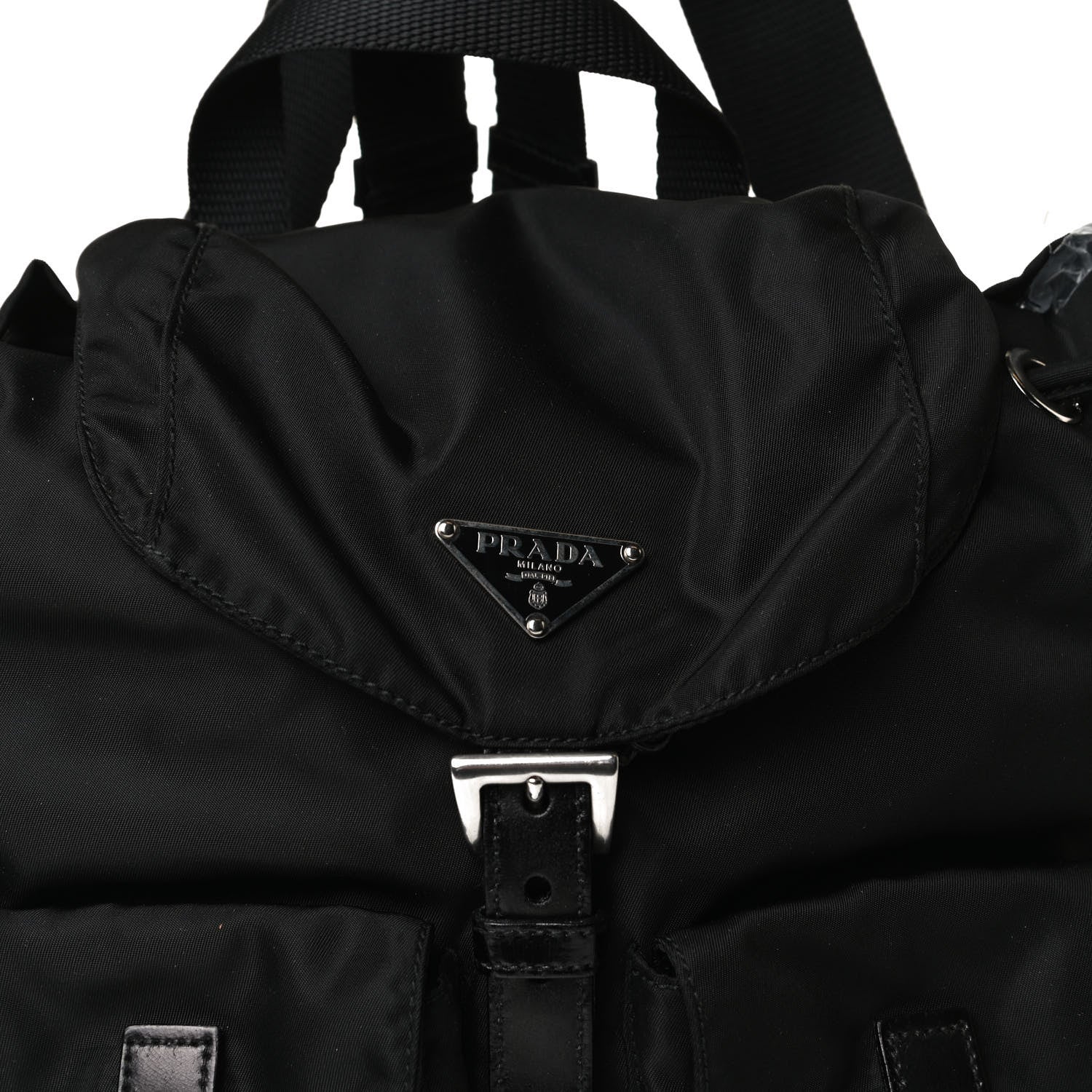 Prada Tessuto Nylon Small Backpack Black 11 of 16
