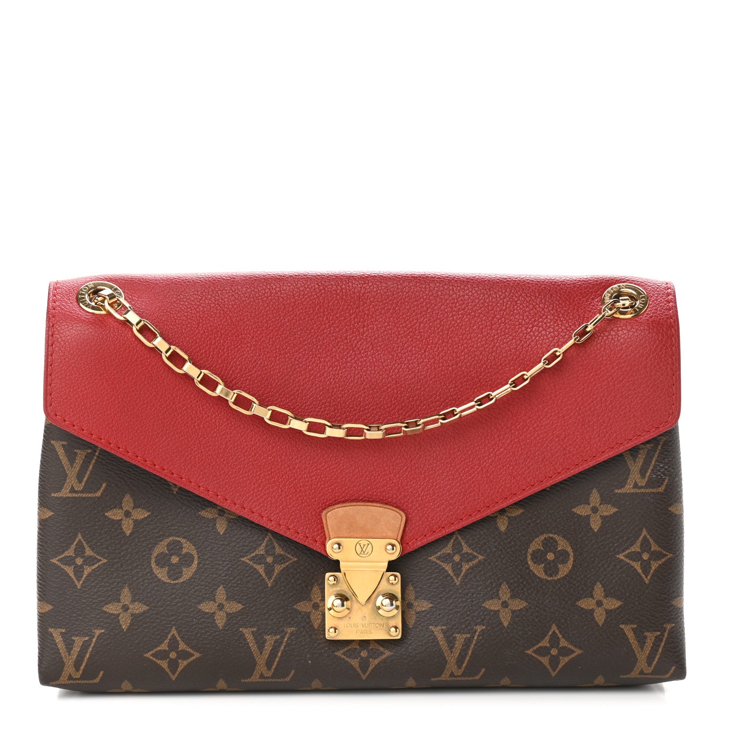 Louis Vuitton Monogram Pallas Chain Cherry 1 of 9