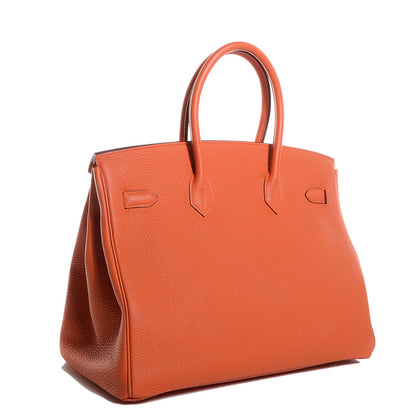 Hermes Togo Birkin 35 Orange 3 of 22