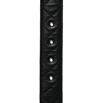 Chanel Calfskin Quilted CC Chain Belt 75 30 Black 7 of 8