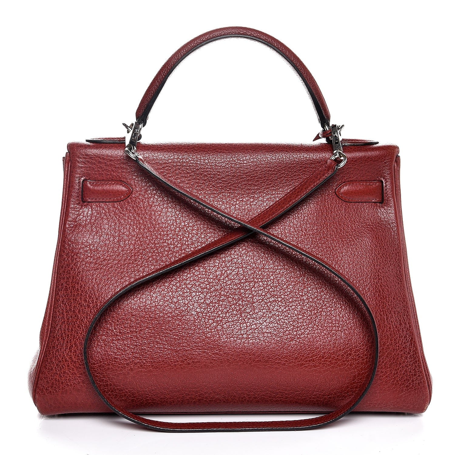 Hermes Buffalo Kelly Retourne 32 Rouge H 5 of 37