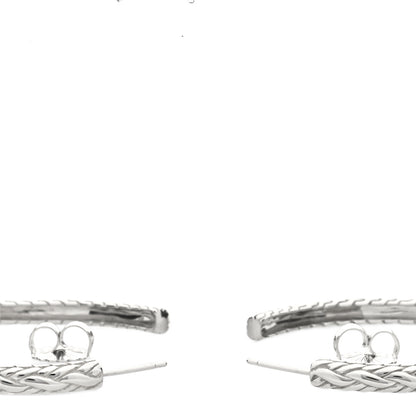 John Hardy Sterling Silver Kepang Medium Hoop Earrings 2 of 3