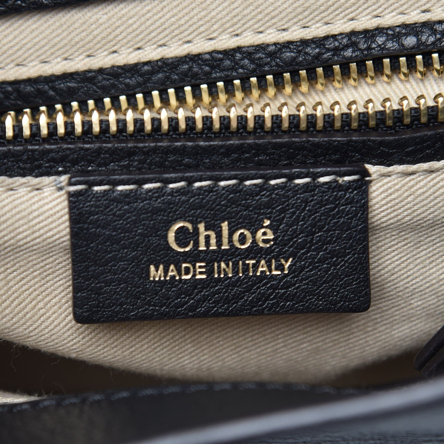 Chloe Suede Calfskin Small Faye Backpack Black 6 of 8