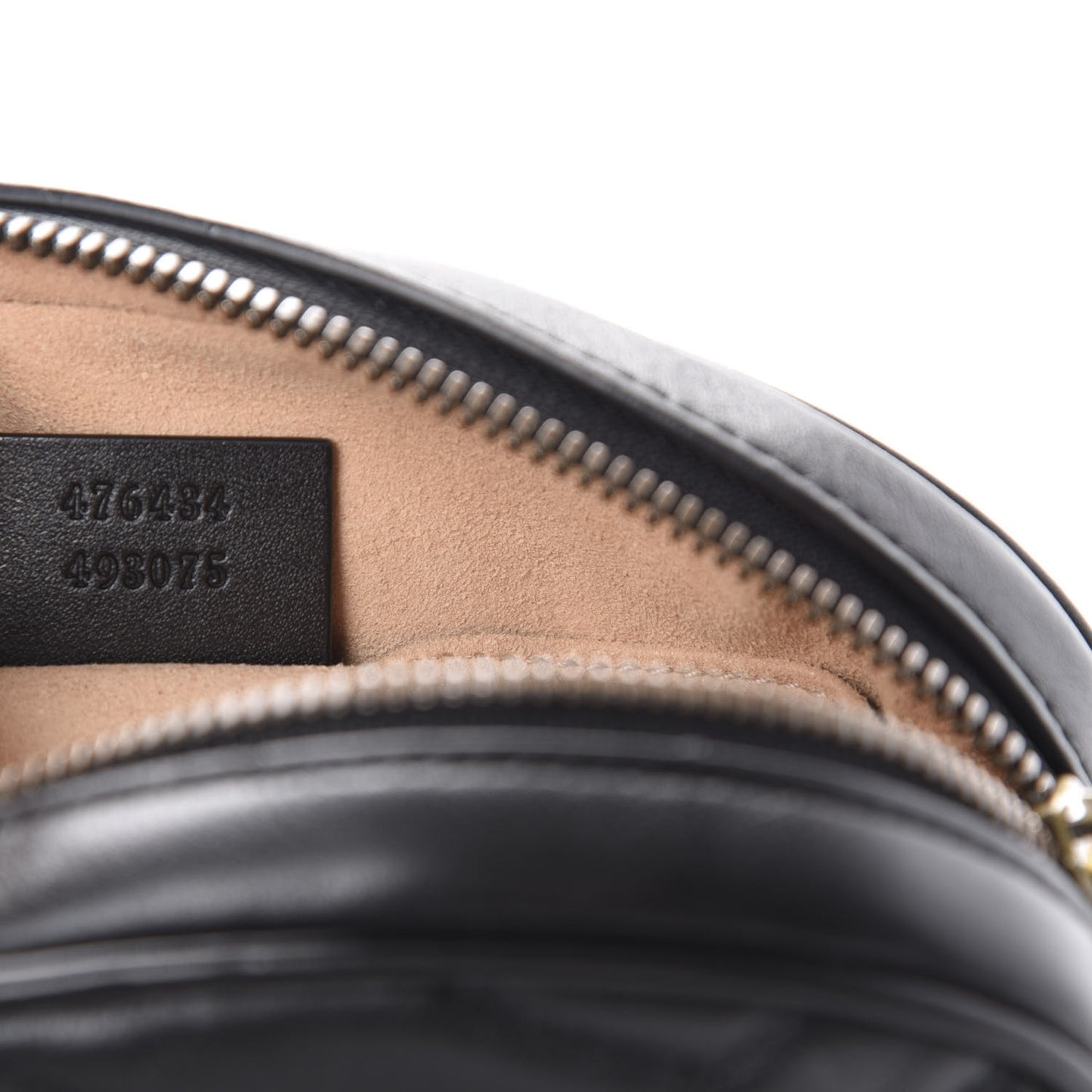 Calfskin Matelasse GG Marmont Belt Bag 85 34 Black
