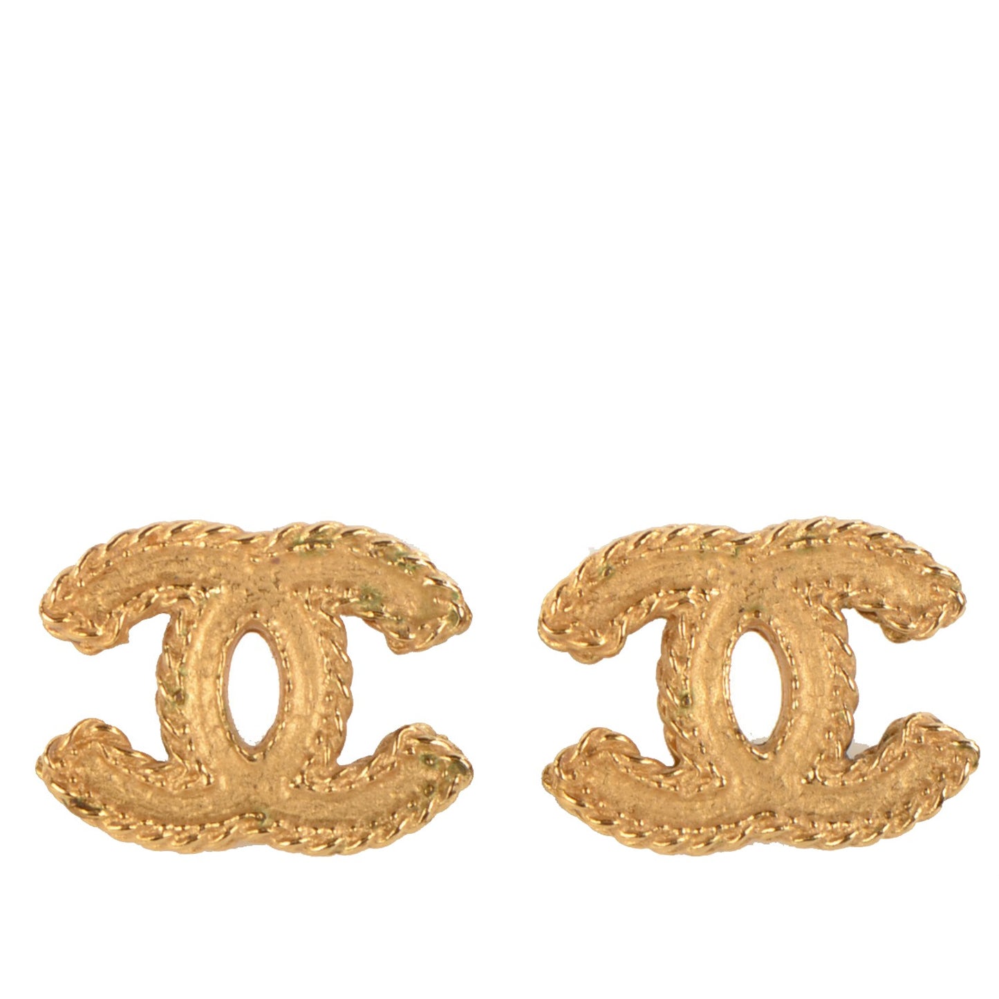 CC Earrings Gold