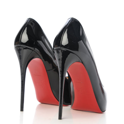 Christian Louboutin Patent New Very Prive 120 Pumps 39 Black 4 of 8