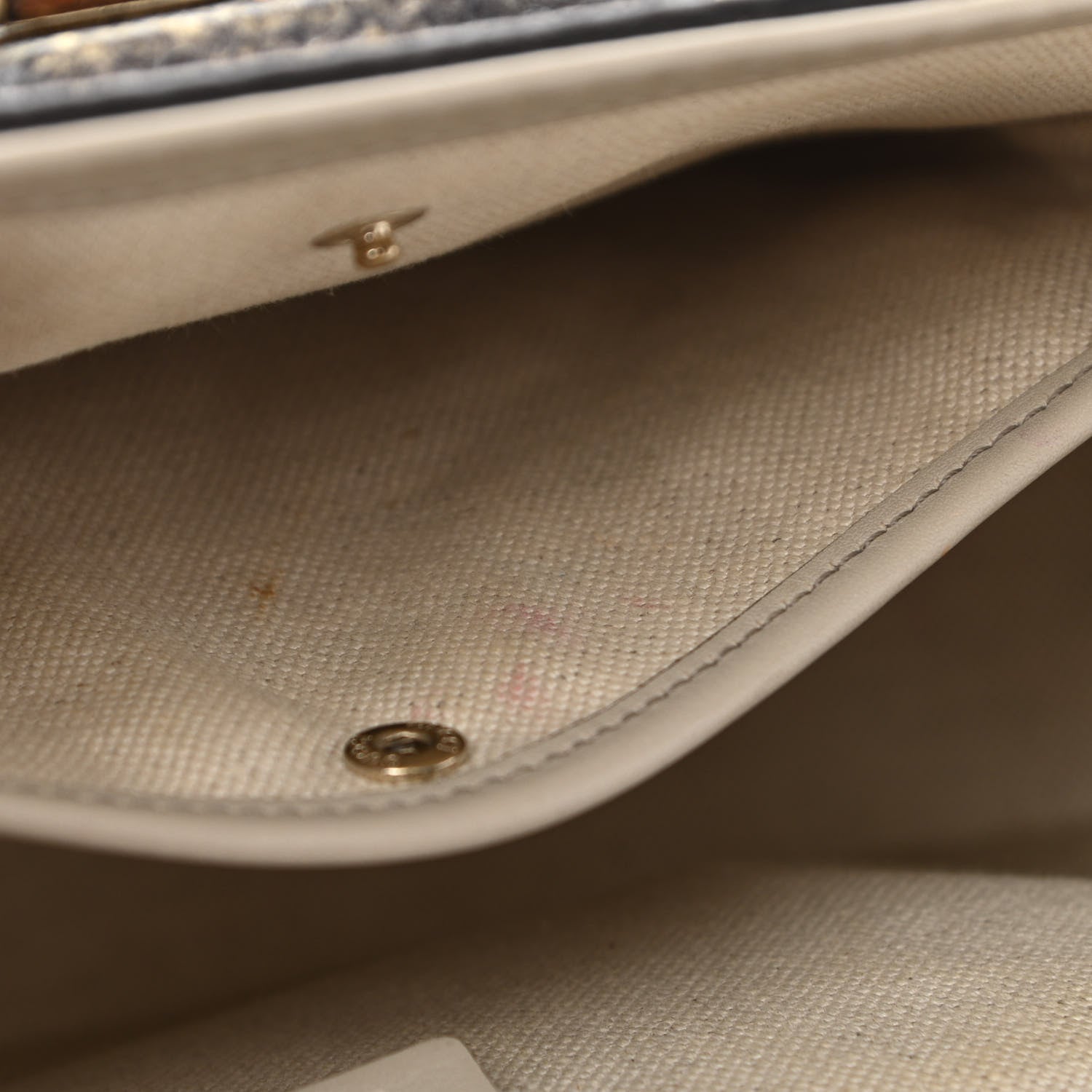 Gucci Calfskin Lizard Embossed Medium New Bamboo Top Handle Bag Grey 14 of 19