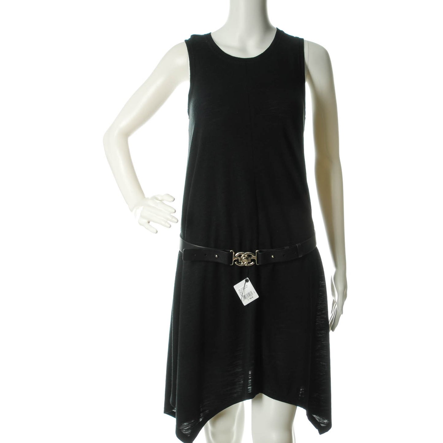 Calfskin CC Boy Skinny Belt 90 36 Black