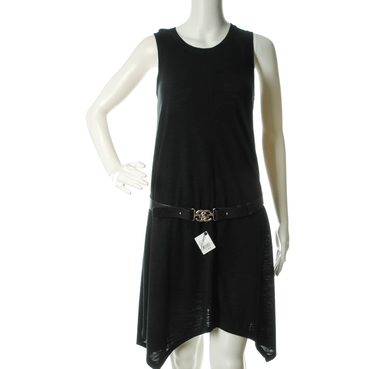 Chanel Calfskin CC Boy Skinny Belt 90 36 Black 2 of 8