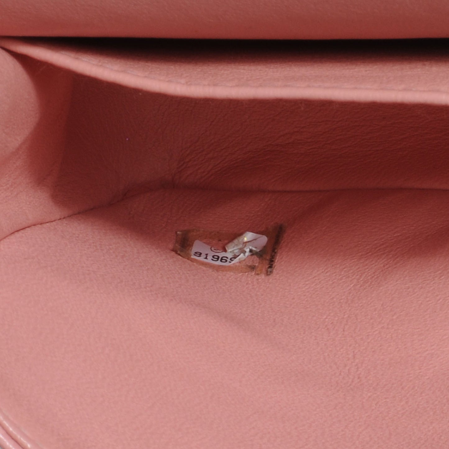 Caviar Medium Double Flap Pink