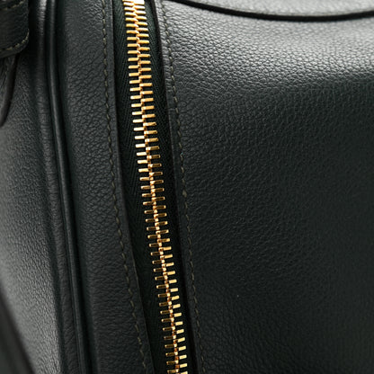 Hermes Taurillon Clemence Lindy 30 Vert Cypress 12 of 12