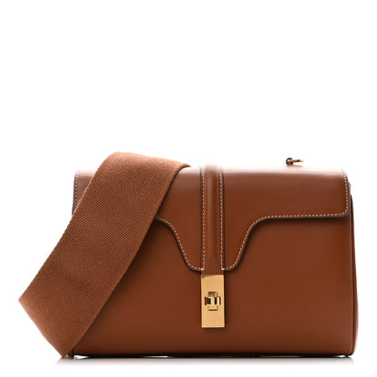 Celine Smooth Calfskin Teen Soft 16 Shoulder Bag Tan 1 of 11