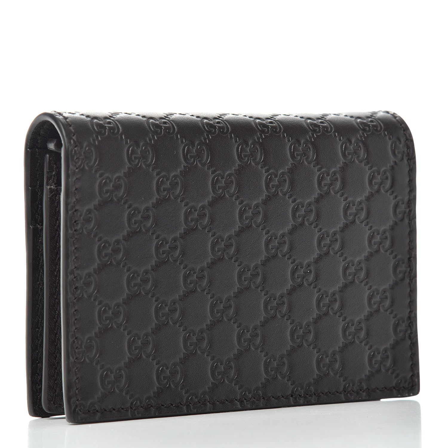 Gucci Microguccissima Card Case Wallet Testa di Moro 3 of 6