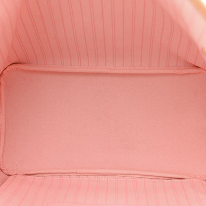 Louis Vuitton Damier Azur Neo Neverfull MM Rose Ballerine 6 of 10