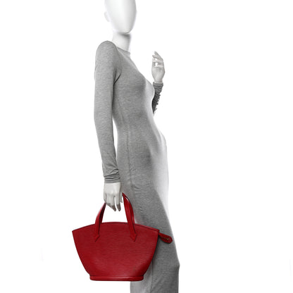Louis Vuitton Epi Saint Jacques PM Castillan Red 2 of 10