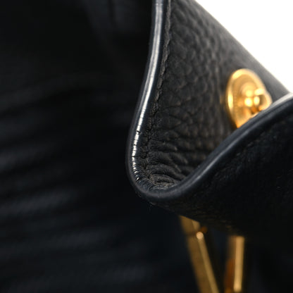 Prada Vitello Daino Shopping Satchel Black 12 of 15