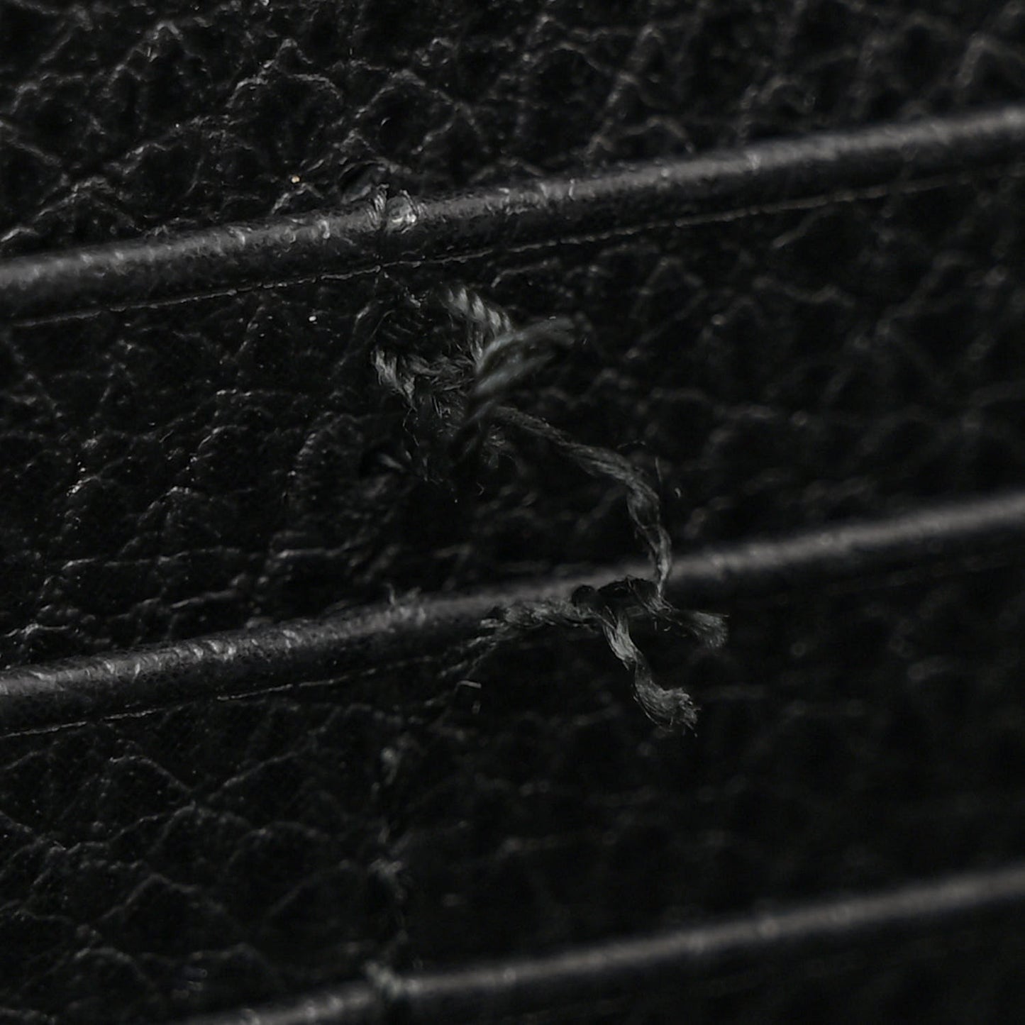 Calfskin Mini Dionysus Chain Wallet Black