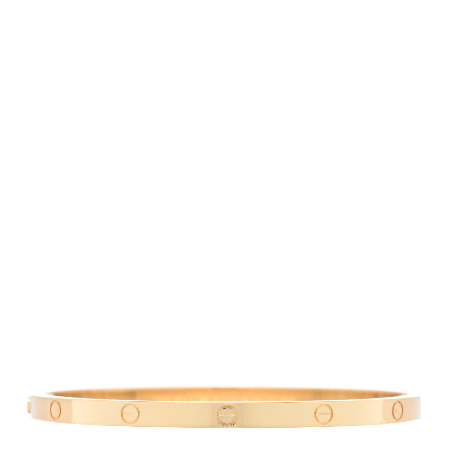 18K Yellow Gold Small LOVE Bracelet 16