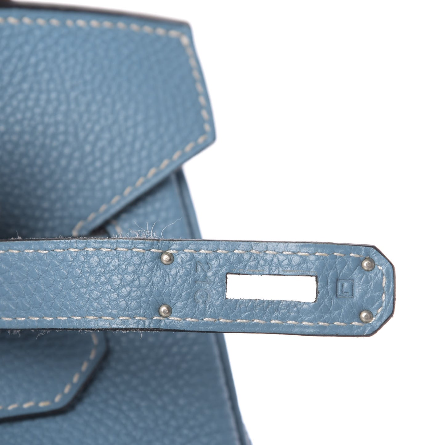 Togo Birkin 35 Blue Jean