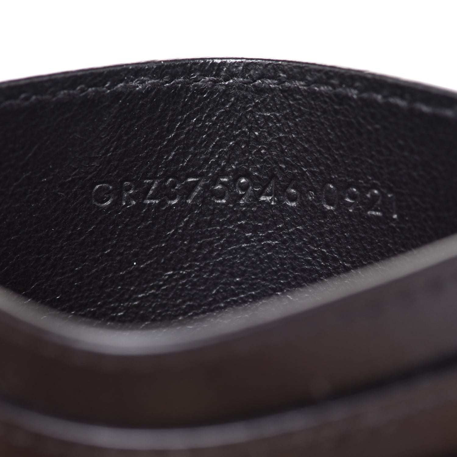 Saint Laurent Calfskin Card Case Black 7 of 8