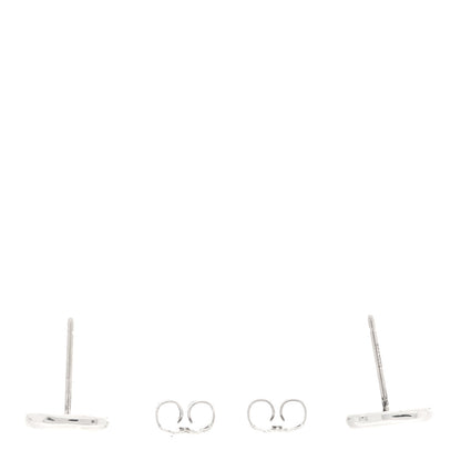Tiffany Sterling Silver 10mm Elsa Peretti Full Heart Earrings 3 of 4