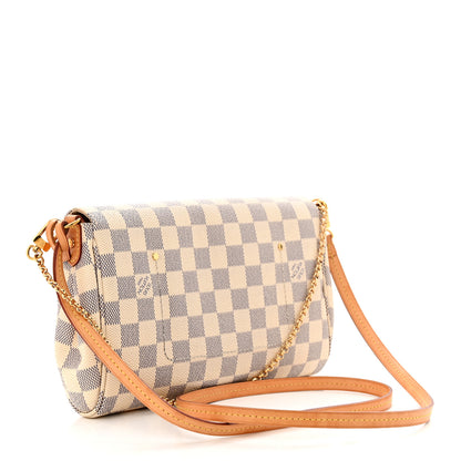 Louis Vuitton Damier Azur Favorite MM 3 of 11