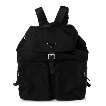 Prada Nylon Vela Large Backpack Black 1 of 11