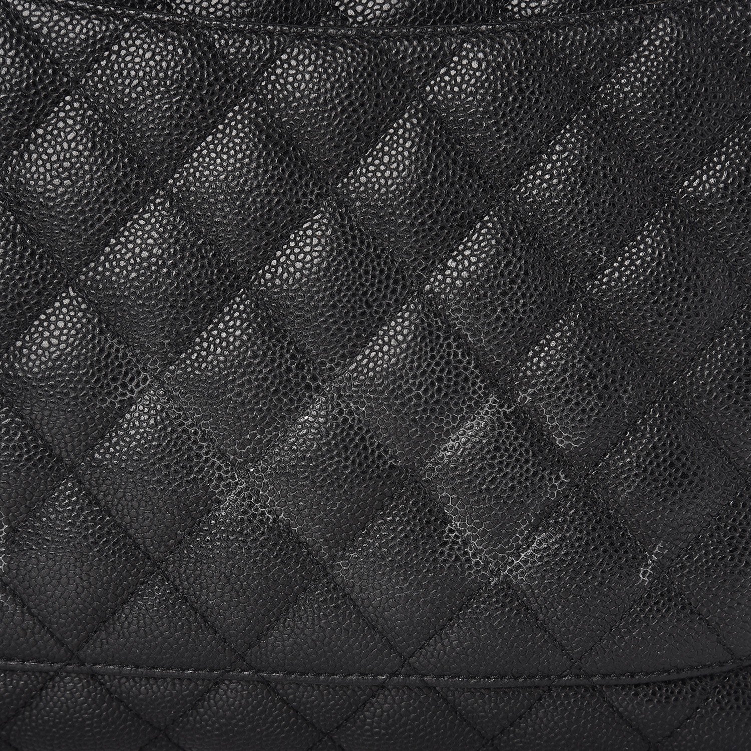 Chanel Caviar Quilted Grand Shopping Tote GST Black 9 of 10