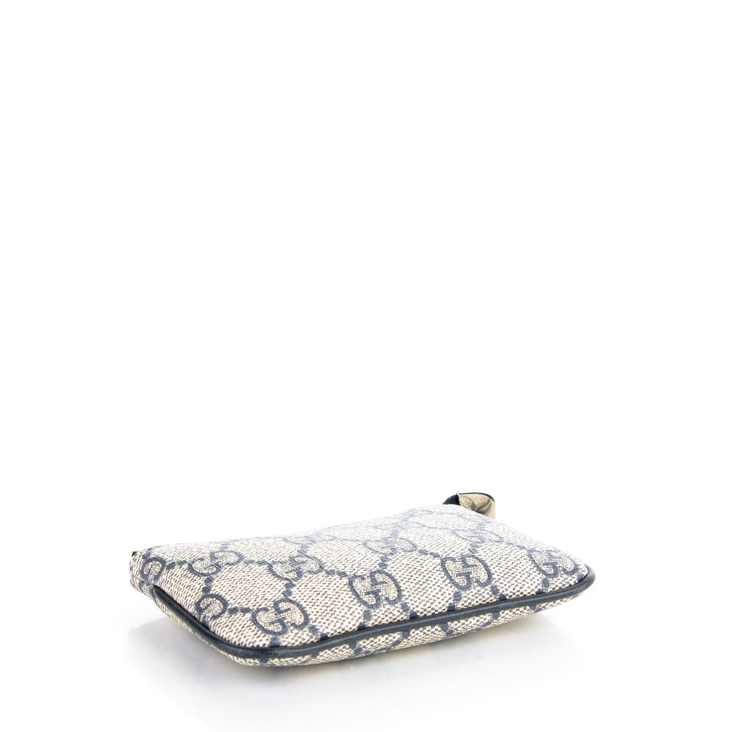 Gucci GG Supreme Monogram Key Case Beige Blue 4 of 7